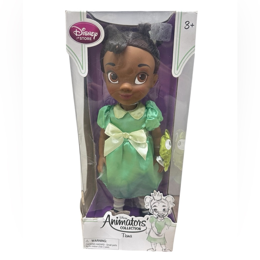 Disney Animators' Collection Tiana Princess and The Frog 16” Doll NEW in Box